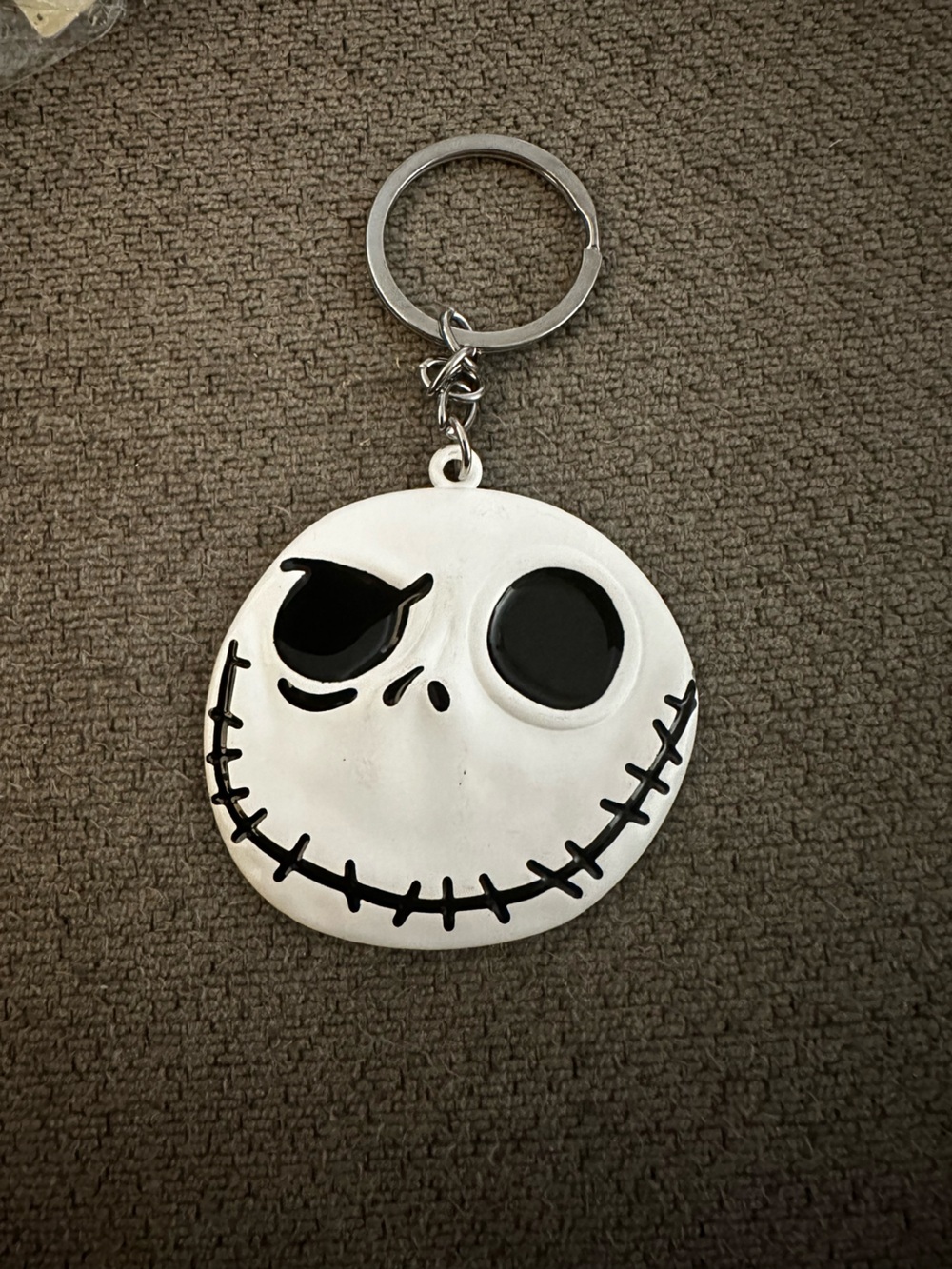 Jack skeleton keychain